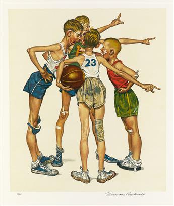 NORMAN ROCKWELL Sports Portfolio.